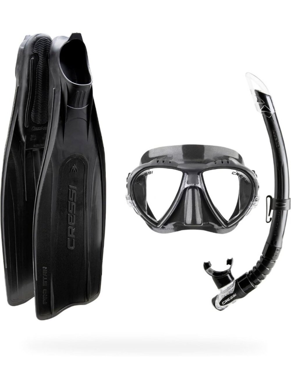 Pro Star Snorkeling Gear Set with Bag - Dive Equipment for Underwater Adventures